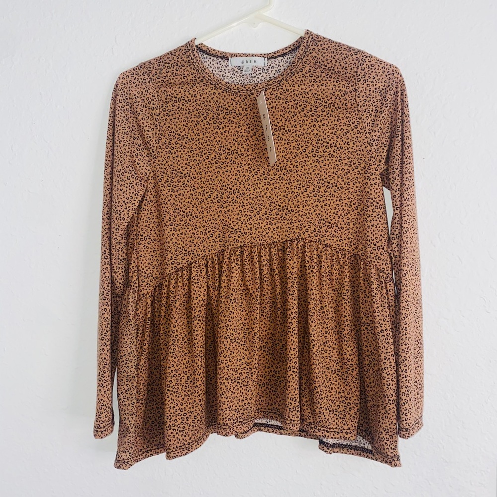 Gaze long sleeve blouse Size: XS